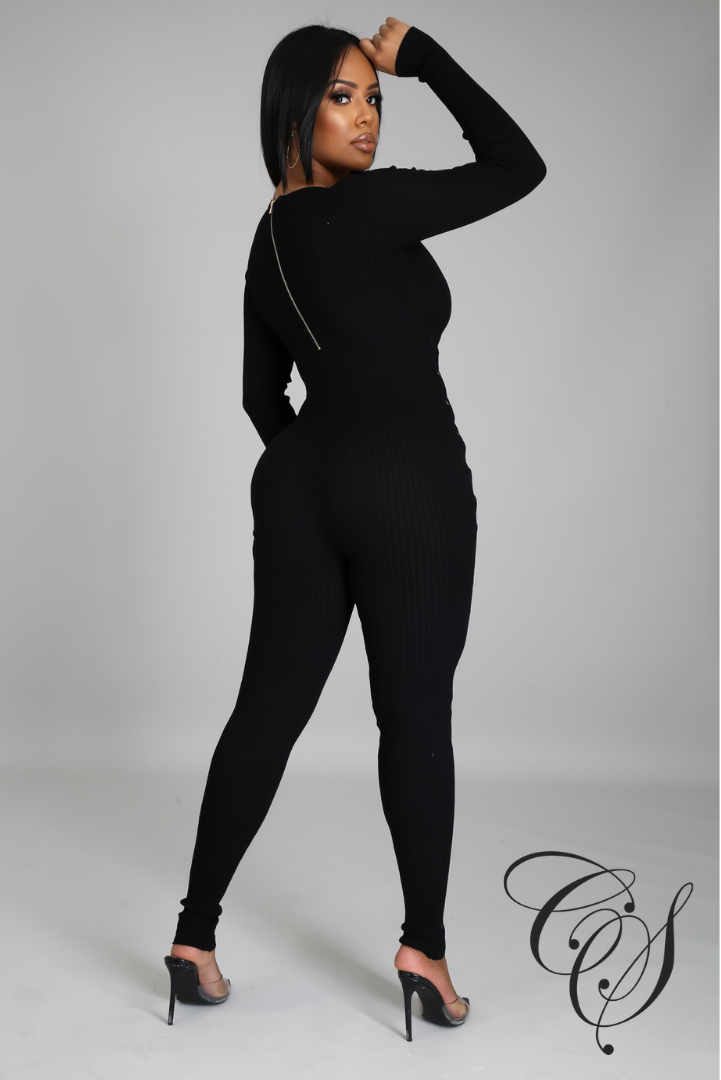 Greta Lace Up Jumpsuit – Designs By Cece Symoné