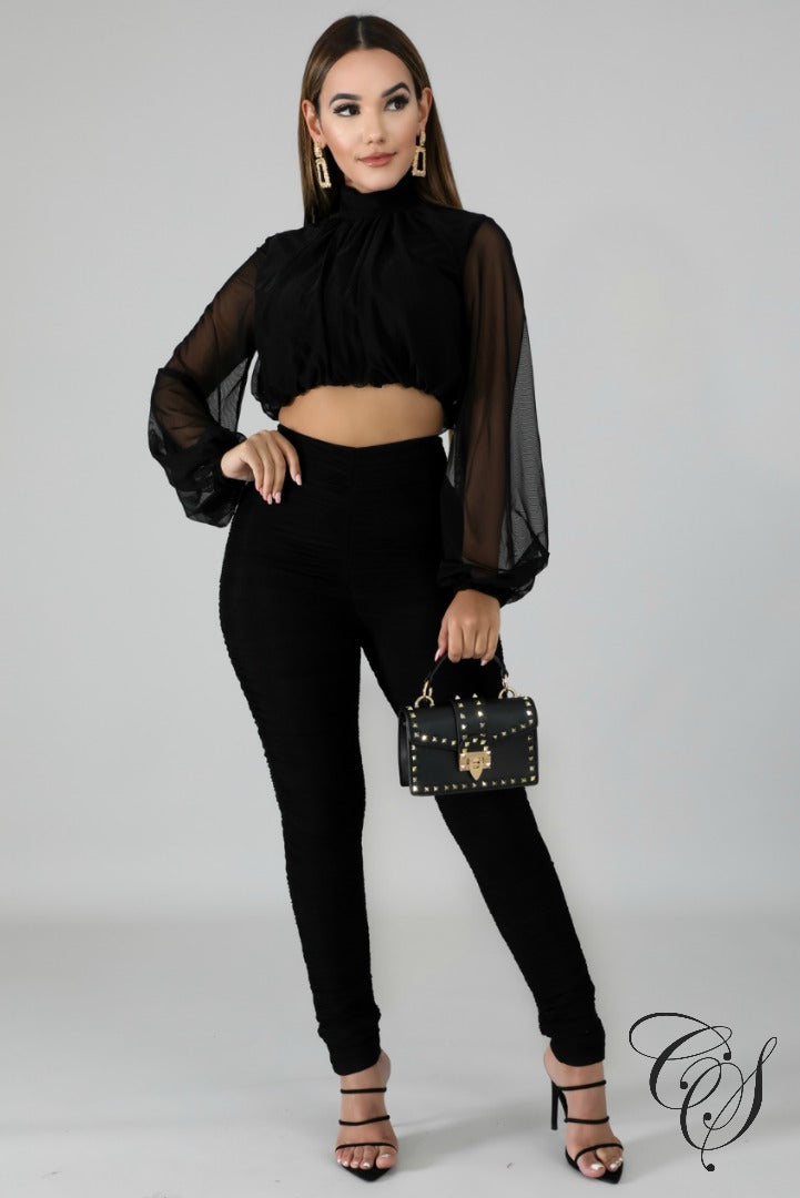Jayla Tull Pleats Pant Set – Designs By Cece Symoné