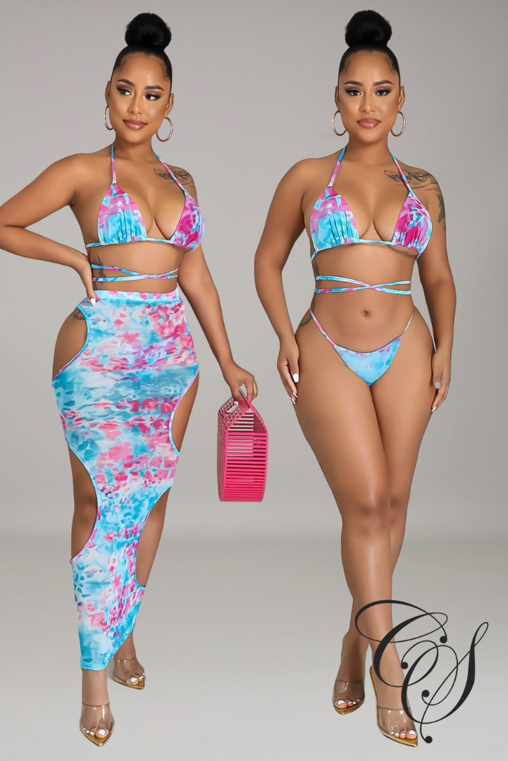 Cathalem Bathing Suit for Women Women's Bikini Swimwear Swimsuit Two Piece  Swimwear(Multi-color,M)